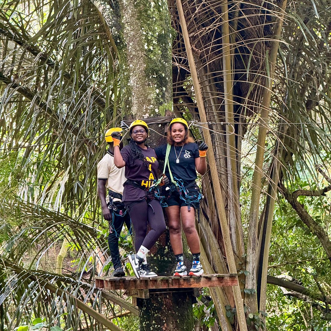 Ziplining
